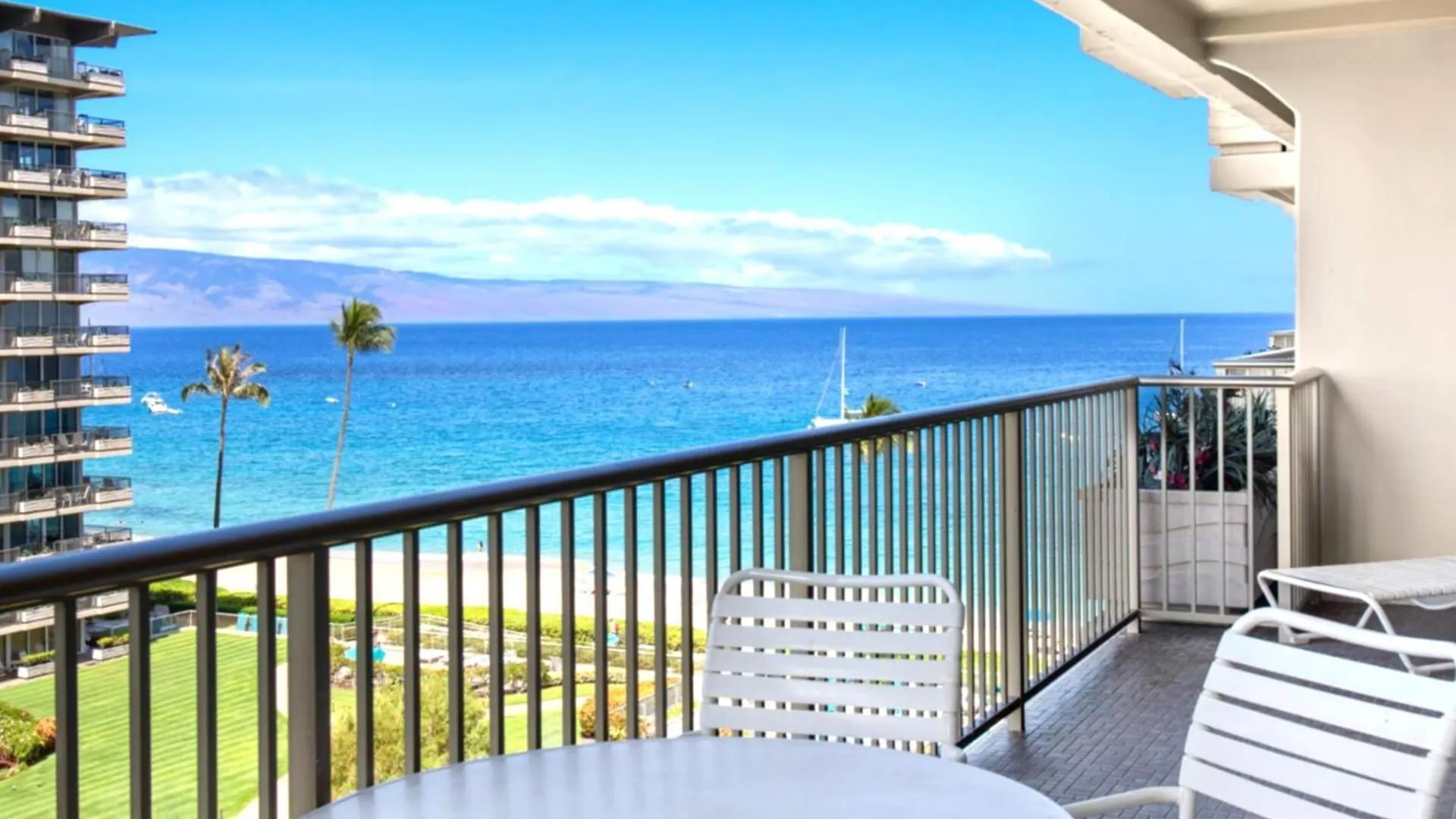 Daire Kbm Resorts Free Car The Whaler Beachfront 2-Bedroom Condo With Spectacular Views Wh1-723